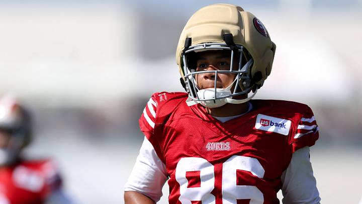 Former San Francisco 49ers wide receiver Junior Bergen Former San Francisco 49ers wide receiver Junior Bergen