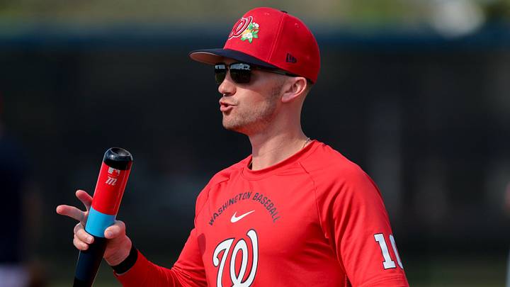 Washington Nationals manager Blake Butera Washington Nationals manager Blake Butera