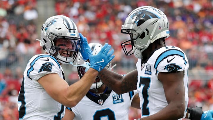 Adam Thielen and Xavier Legette