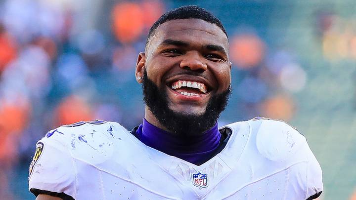 Baltimore Ravens linebacker Trenton Simpson