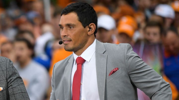 College football analyst David Pollack highlighted the Texas Tech Red Raiders because they have yet to trail in a game this season. College football analyst David Pollack highlighted the Texas Tech Red Raiders because they have yet to trail in a game this season.