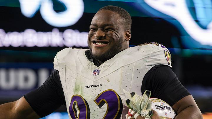 Baltimore Ravens defensive tackle Nnamdi Madubuike