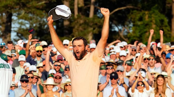 Scottie Scheffler was inside the Top 5 after the first round both times he won the Masters. 