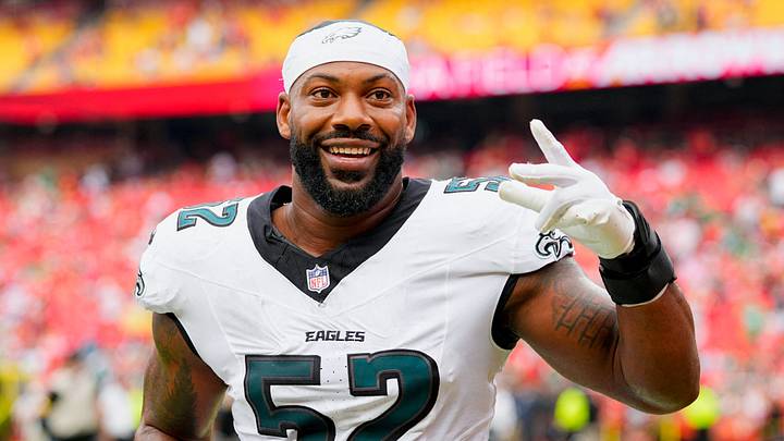 Atlanta Falcons defensive end Za'Darius Smith Atlanta Falcons defensive end Za'Darius Smith