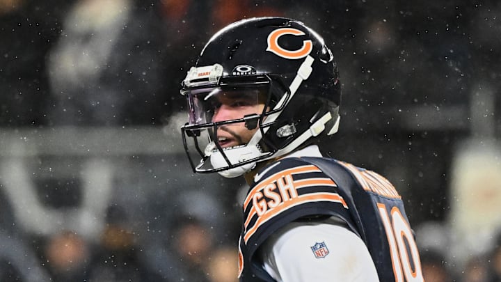 Chicago Bears quarterback Caleb Williams