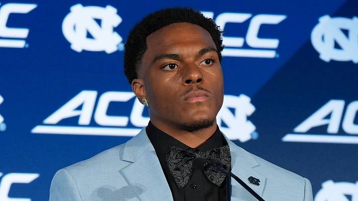 Jul 17, 2026; Charlotte, NC, USA; North Carolina wide reciever Jordan Shipp, talks with the media during interviews at Hilton Charlotte Uptown. Mandatory Credit: Jim Dedmon-Imagn Images Jul 17, 2026; Charlotte, NC, USA; North Carolina wide reciever Jordan Shipp, talks with the media during interviews at Hilton Charlotte Uptown. Mandatory Credit: Jim Dedmon-Imagn Images