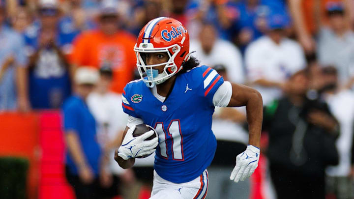 Florida Gators wide receiver Aidan Mizell is one of DJ Lagway's favorite targets.