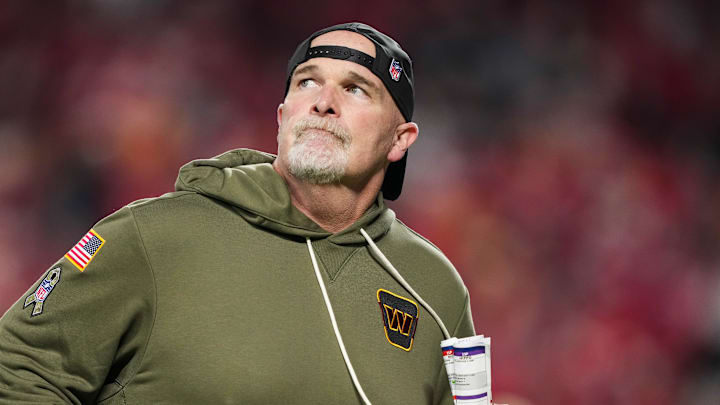 Washington Commanders head coach Dan Quinn Washington Commanders head coach Dan Quinn