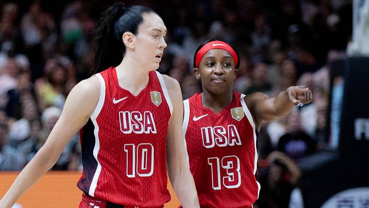 Jackie Young and Breanna Stewart Jackie Young and Breanna Stewart