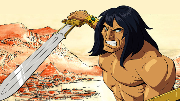 ‘Conan: Red Nails’ concept art.