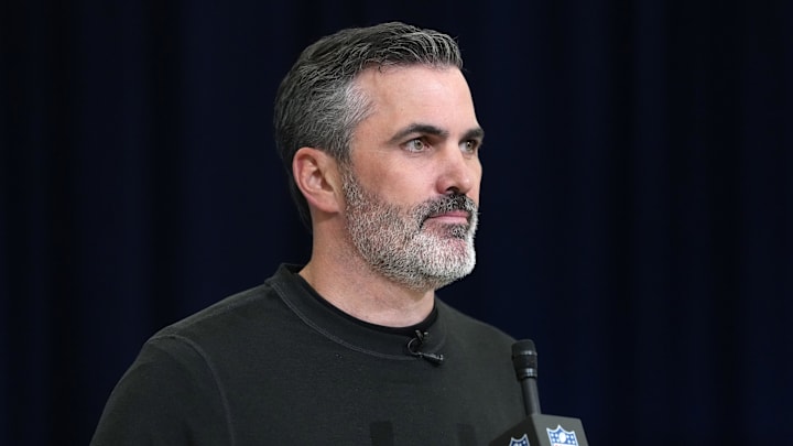 Atlanta Falcons coach Kevin Stefanski Atlanta Falcons coach Kevin Stefanski