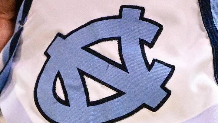 Jan 3, 2026; Dallas, Texas, USA; A view of the North Carolina Tar Heels logo on the shorts of forward Caleb Wilson (8) during the second half against the SMU Mustangs at Moody Coliseum. Mandatory Credit: Jerome Miron-Imagn Images Jan 3, 2026; Dallas, Texas, USA; A view of the North Carolina Tar Heels logo on the shorts of forward Caleb Wilson (8) during the second half against the SMU Mustangs at Moody Coliseum. Mandatory Credit: Jerome Miron-Imagn Images