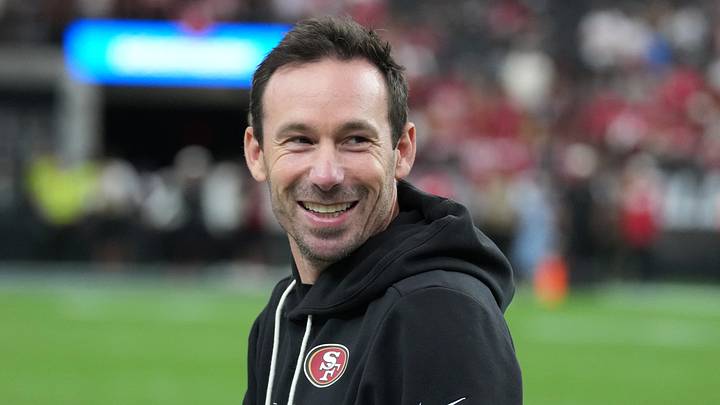 San Francisco 49ers offensive coordinator Klay Kubiak San Francisco 49ers offensive coordinator Klay Kubiak