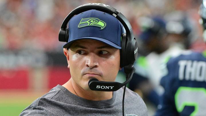 Seattle Seahawks head coach Mike Macdonald