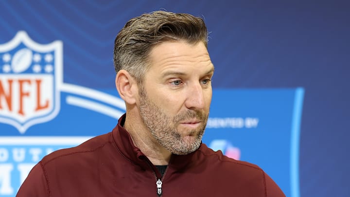 Washington Commanders general manager Adam Peters Washington Commanders general manager Adam Peters