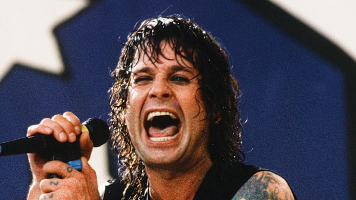 Ozzy Osbourne at the Moscow Music Peace Festival 1989