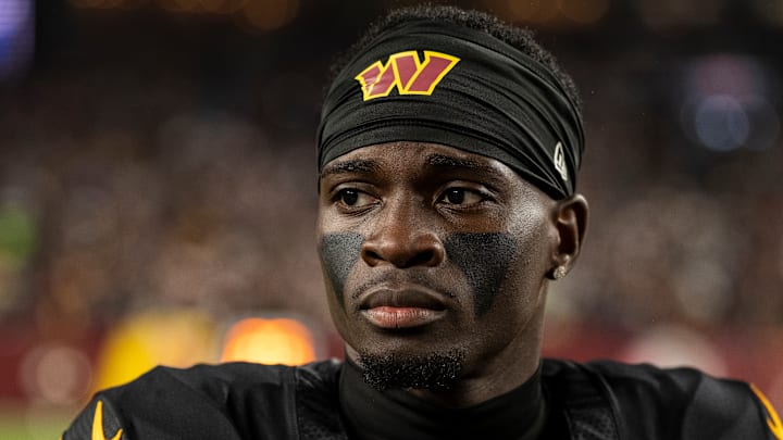 Washington Commanders cornerback Mike Sainristil Washington Commanders cornerback Mike Sainristil