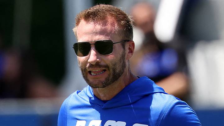 Los Angeles Rams  head coach Sean McVay.