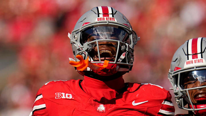 Ohio State Buckeyes safety Caleb Downs 