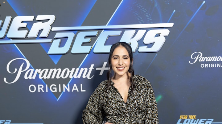 Gabrielle Ruiz, the voice of T'Lyn, at Paramount+'s "Star Trek: Lower Decks" New York Comic Con Reception