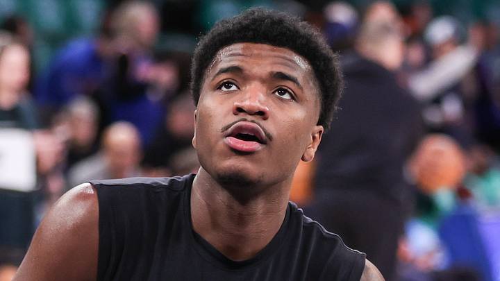 Mar 17, 2026; New York, New York, USA; Indiana Pacers guard Kam Jones (7) warms up prior to the game against the New York Knicks at Madison Square Garden. Mandatory Credit: Wendell Cruz-Imagn Images Mar 17, 2026; New York, New York, USA; Indiana Pacers guard Kam Jones (7) warms up prior to the game against the New York Knicks at Madison Square Garden. Mandatory Credit: Wendell Cruz-Imagn Images