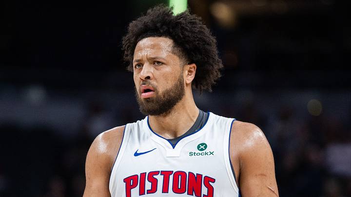 Apr 12, 2026; Indianapolis, Indiana, USA; Detroit Pistons guard Cade Cunningham (2) in the first half against the Indiana Pacers at Gainbridge Fieldhouse. Mandatory Credit: Trevor Ruszkowski-Imagn Images Apr 12, 2026; Indianapolis, Indiana, USA; Detroit Pistons guard Cade Cunningham (2) in the first half against the Indiana Pacers at Gainbridge Fieldhouse. Mandatory Credit: Trevor Ruszkowski-Imagn Images
