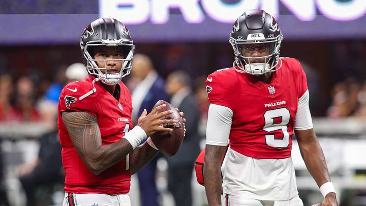 Atlanta Falcons quarterbacks Tua Tagovailoa and Michael Penix Jr. are in contention to start Week 1 vs. Pittsburgh Steelers. Atlanta Falcons quarterbacks Tua Tagovailoa and Michael Penix Jr. are in contention to start Week 1 vs. Pittsburgh Steelers.