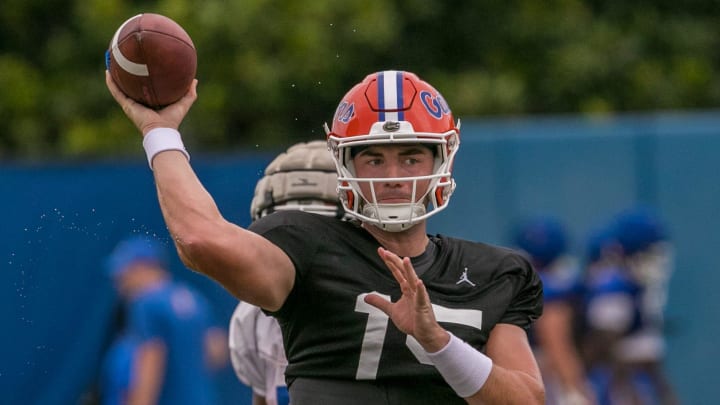 Florida Gators quarterback Graham Mertz 