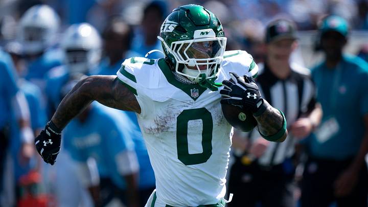 New York running back Braelon Allen New York running back Braelon Allen