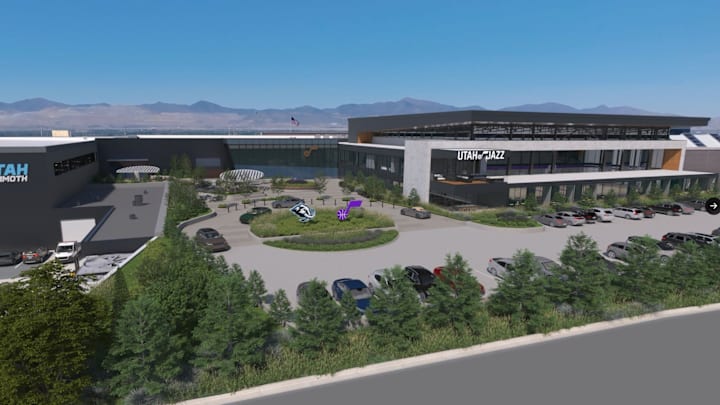 Utah Jazz's newly announced practice facility. Utah Jazz's newly announced practice facility.
