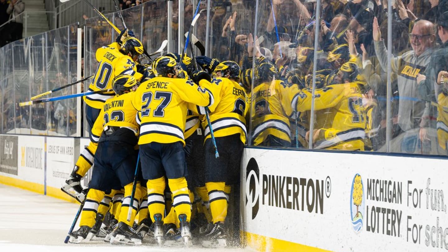 Michigan to Relinquish No. 1? Not so Fast on Overtime-Filled Night: Puck Drop