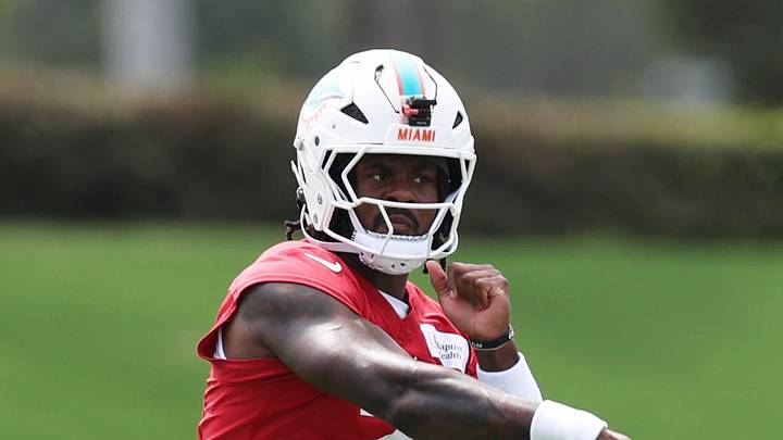Miami Dolphins quarterback Malik Willis Miami Dolphins quarterback Malik Willis