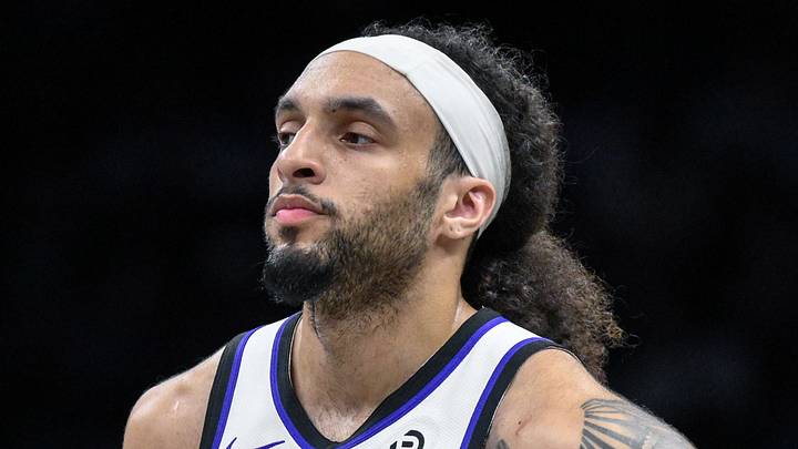 Sacramento Kings guard Devin Carter (22) against the Brooklyn Nets at Barclays Center on March 29, 2026.