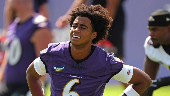 Baltimore Ravens wide receiver Ja’Kobi Lane
