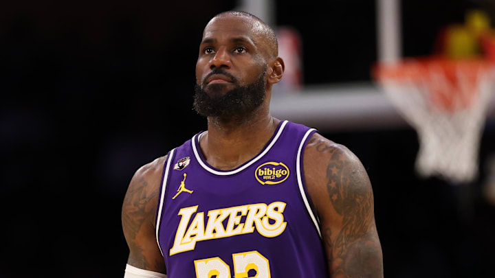 Los Angeles Lakers forward LeBron James