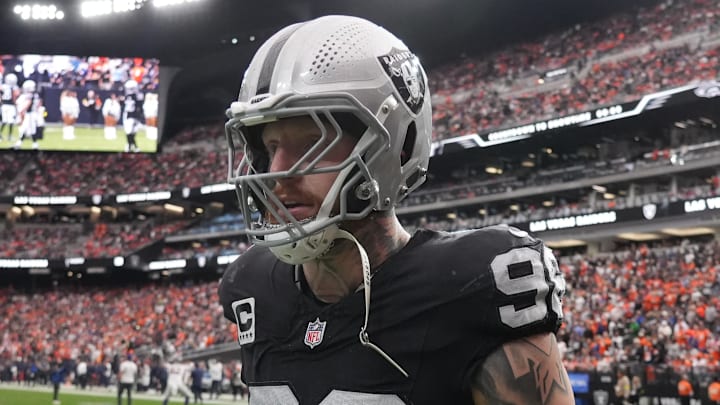 Las Vegas Raiders defensive end Maxx Crosby