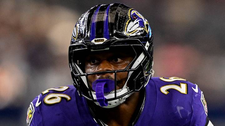 Baltimore Ravens running back Rasheen Ali