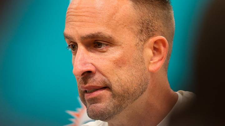 Miami Dolphins head coach Jeff Hafley Miami Dolphins head coach Jeff Hafley