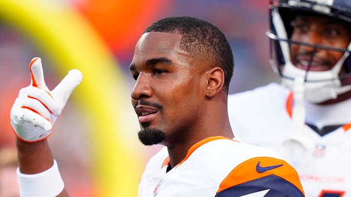Denver Broncos wide receiver Jaylen Waddle 