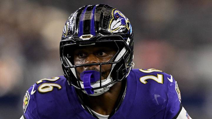 Baltimore Ravens running back Rasheen Ali