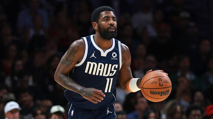 Oct 26, 2026; Miami, Florida, USA; Dallas Mavericks guard Kyrie Irving (11) dribbles the basketball against the Miami Heat during the third quarter at Kaseya Center. Mandatory Credit: Sam Navarro-Imagn Images Oct 26, 2026; Miami, Florida, USA; Dallas Mavericks guard Kyrie Irving (11) dribbles the basketball against the Miami Heat during the third quarter at Kaseya Center. Mandatory Credit: Sam Navarro-Imagn Images