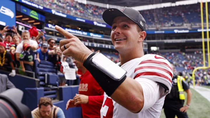 San Francisco 49ers quarterback Brock Purdy (13)