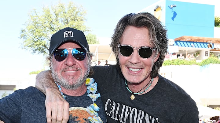 Sammy Hagar Celebrates Birthday At Palms Casino Resort With Rick Springfield