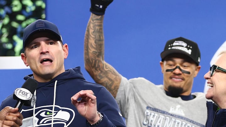 Seattle Seahawks head coach Mike Macdonald speaks Seattle Seahawks head coach Mike Macdonald speaks