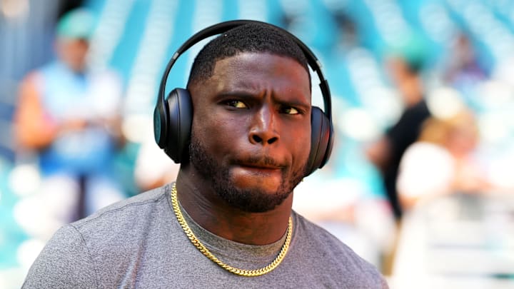 Miami Dolphins wide receiver Tyreek Hill Miami Dolphins wide receiver Tyreek Hill