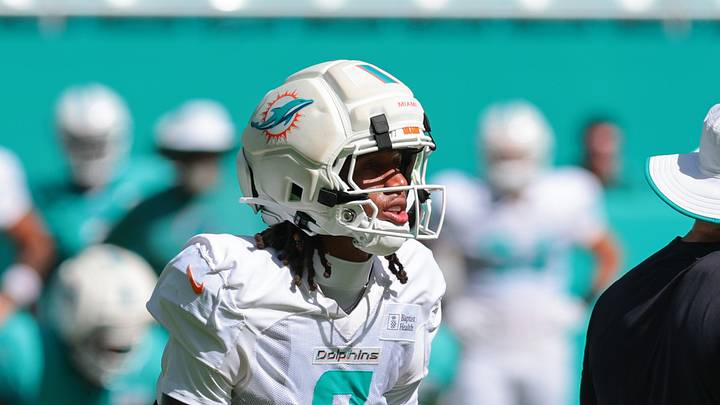 Miami Dolphins wide receiver Caleb Douglas Miami Dolphins wide receiver Caleb Douglas