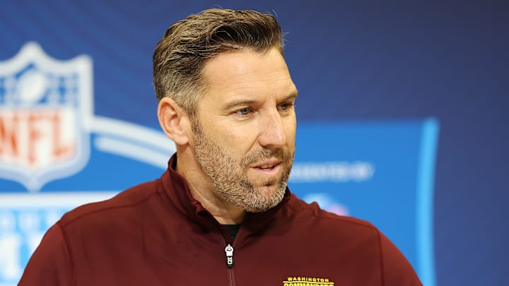 Washington Commanders general manager Adam Peters Washington Commanders general manager Adam Peters