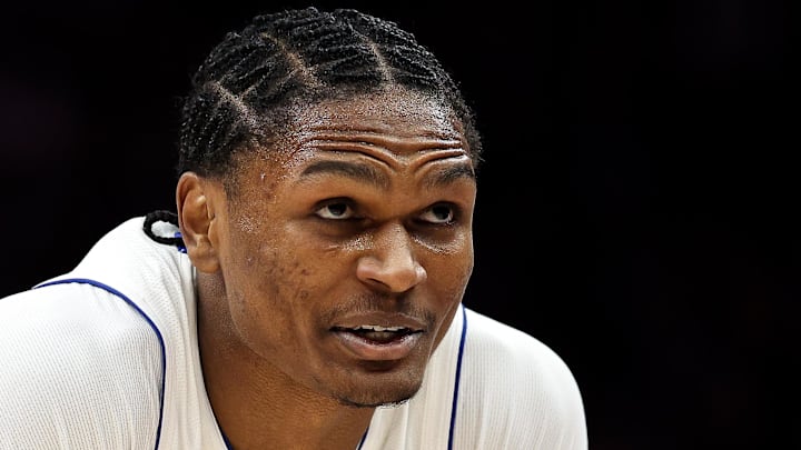 Mar 28, 2026; Minneapolis, Minnesota, USA; Detroit Pistons guard Ausar Thompson (9): Matt Krohn-Imagn Images