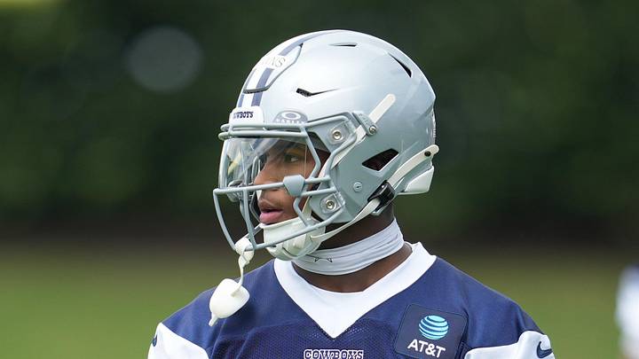 Dallas Cowboys defensive back Caleb Downs