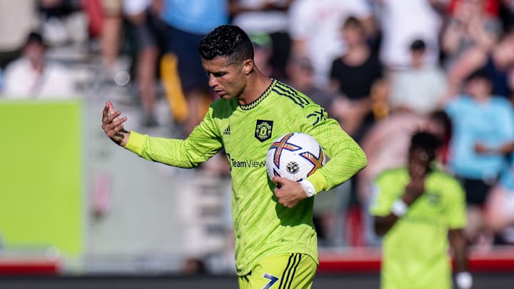 Cristiano Ronaldo contre Brentford